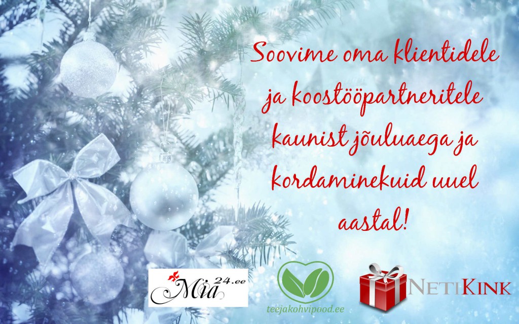 NetiKink kingituste poe pühadetervitus
