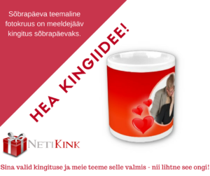 Kingitus sõbrapäevaks NetiKink e-poest