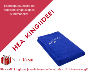 Tikandiga saunalinad on head kingitused