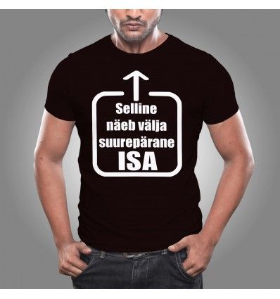 Meeste t-särk Suurepärane isa