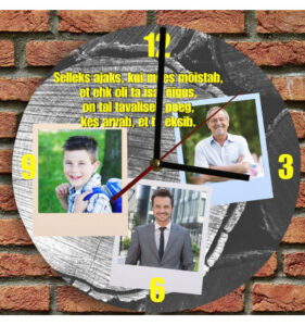 SUUR ÜMMARGUNE SEINAKELL ISAD JA POJAD